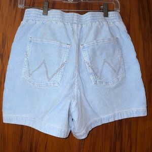 Light Blue Corduroy Shorts wrangler billabong